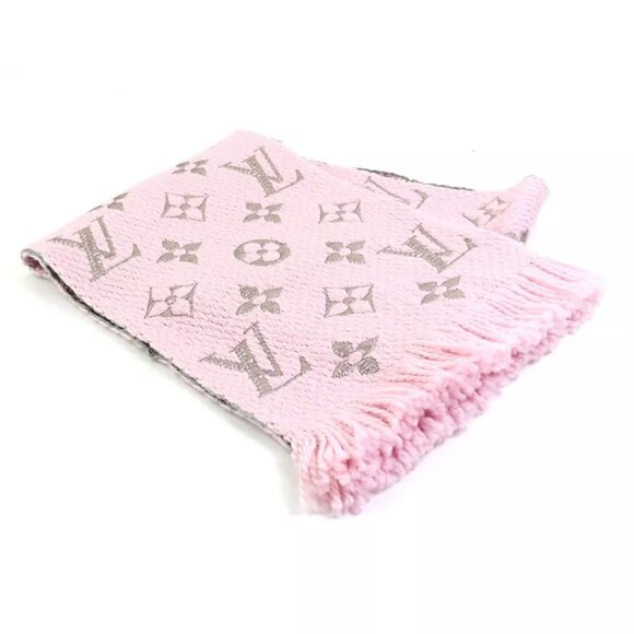 Authenticity guaranteed LOUIS VUITTON Escharpe Logomania Shine Muffler Scarf - Picture 1 of 8